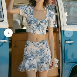 Yumi Kim floral set- BRAND NEW (small)